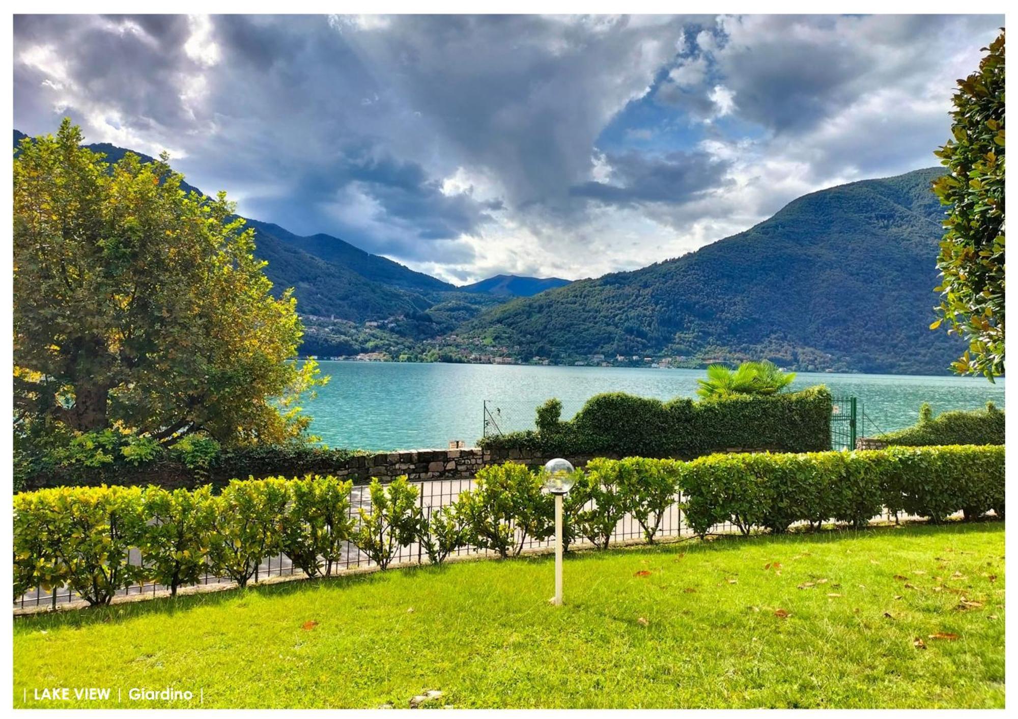 Lfsuite Luganolake Terrazza Spiaggia Privata Parking Wi-Fi Netflix Порлецца Екстер'єр фото