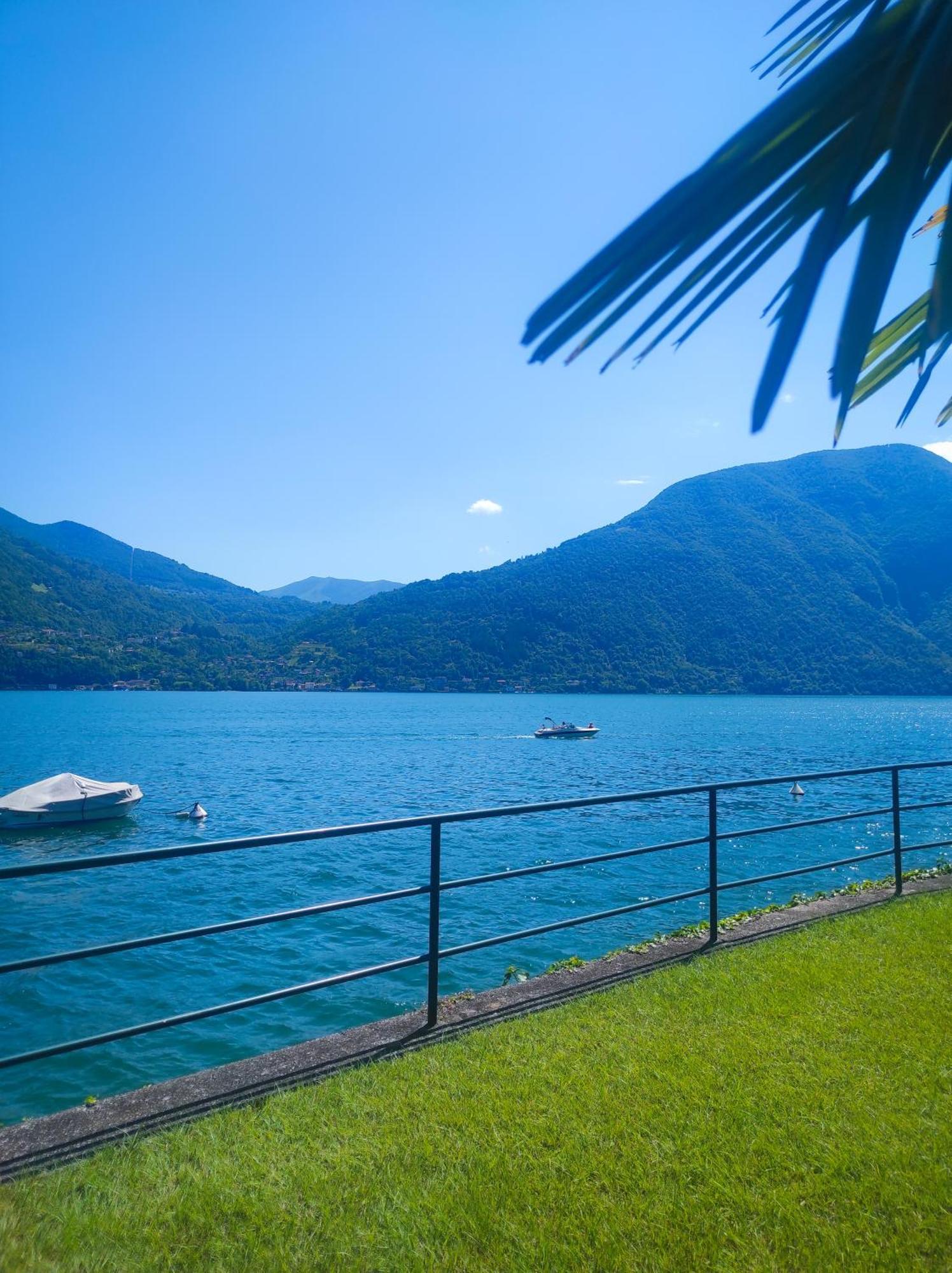 Lfsuite Luganolake Terrazza Spiaggia Privata Parking Wi-Fi Netflix Порлецца Екстер'єр фото
